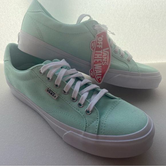 Vans Court Bay/True Shoes Woman’s 9.5 Mint Green - Picture 11 of 11